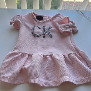 Calvin K baby girl dress